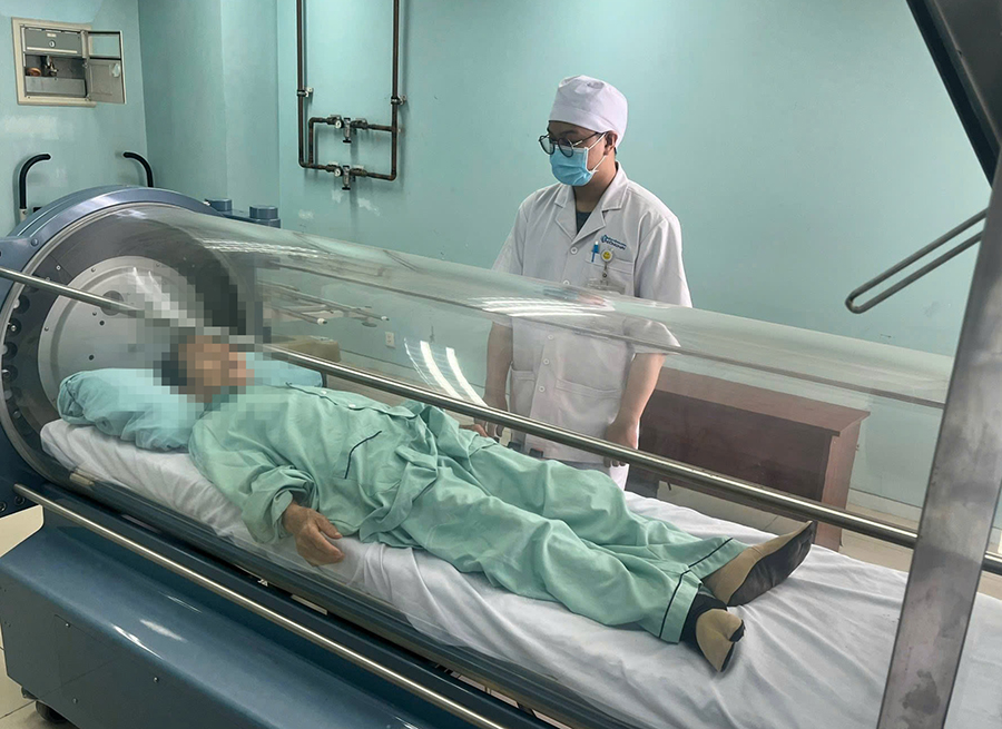 Oxy cao áp: Giải pháp nâng cao chất lượng điều trị và sức khỏe cho người bệnh  