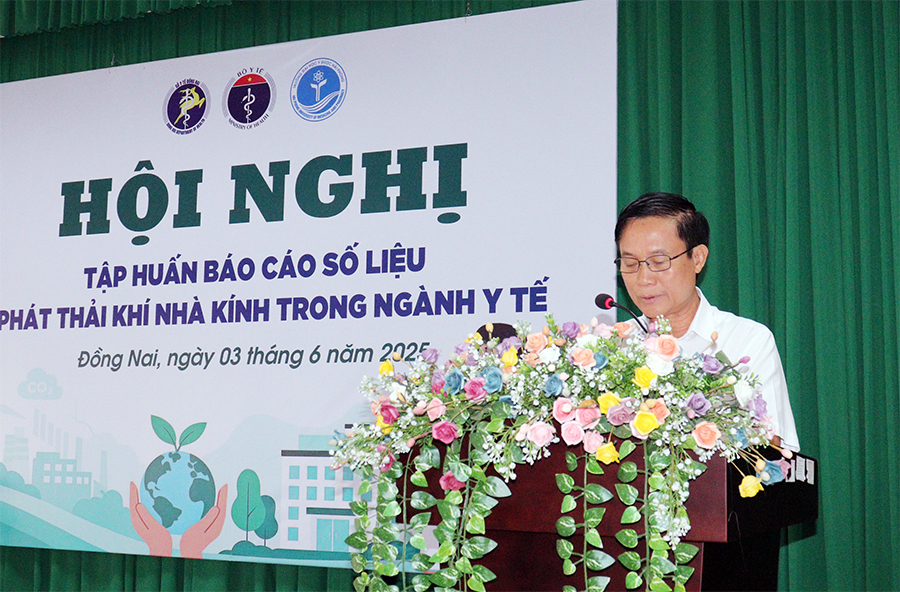 Tập huấn hướng dẫn lập báo cáo phát thải khí nhà kính trong ngành y tế
