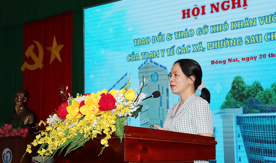 Tháo gỡ khó khăn, vướng mắc của các trạm y tế sau chuyển giao