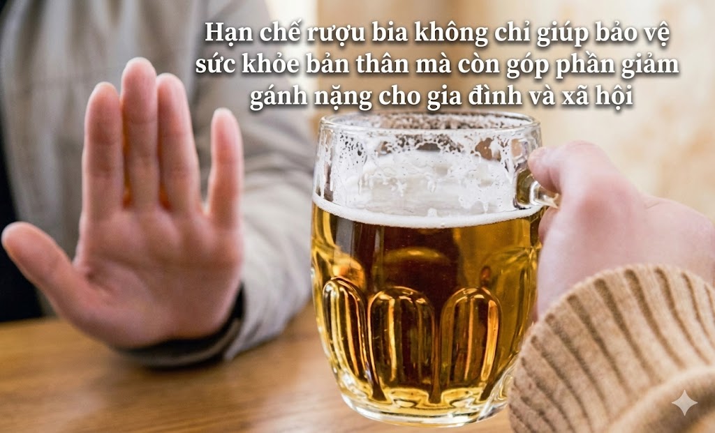 Rượu bia: Gánh nặng bệnh tật và hệ lụy xã hội