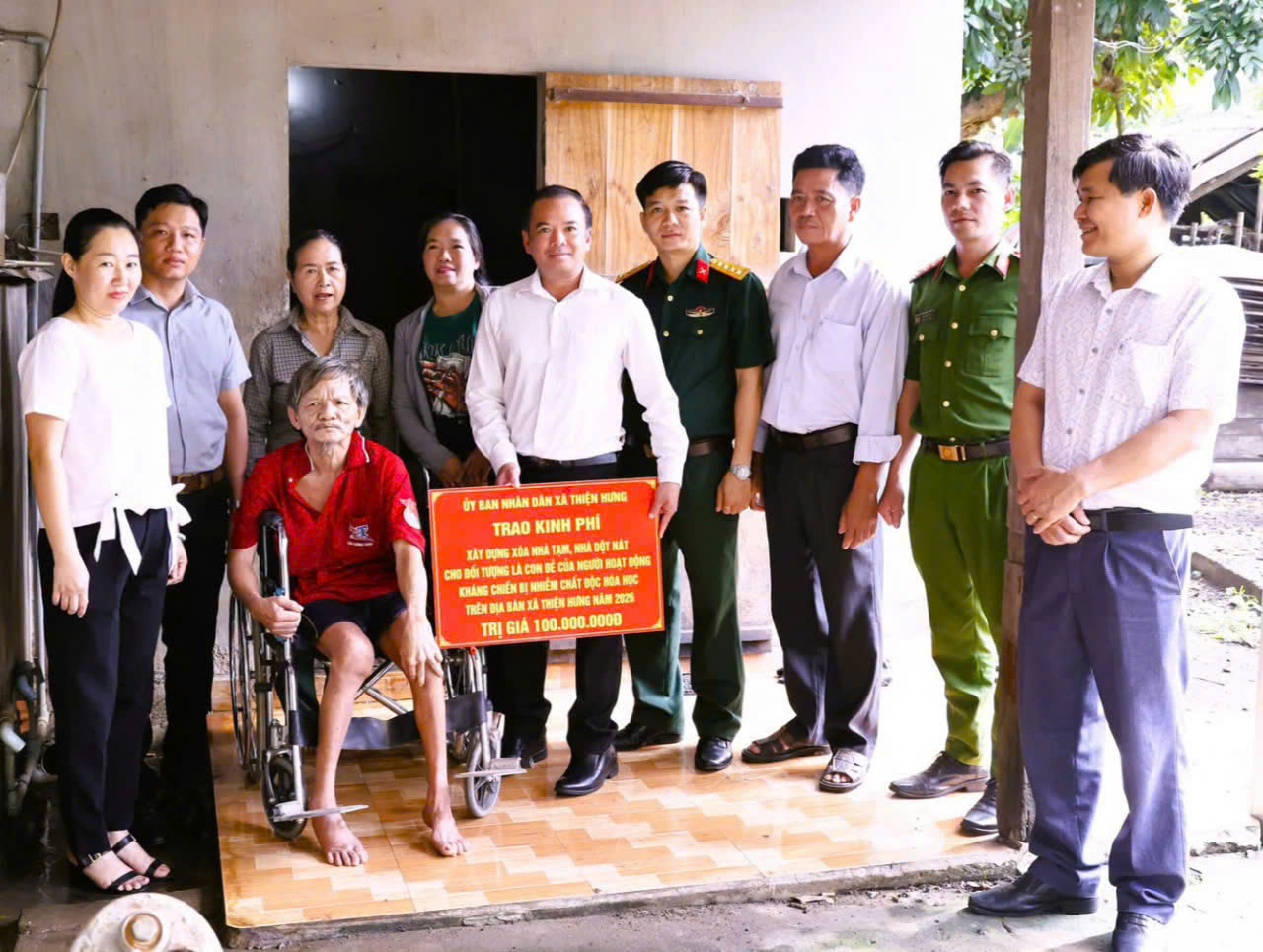Ngày vì nạn nhân chất độc da cam 10/8: Tiếp thêm điểm tựa cho nạn nhân chất độc da cam