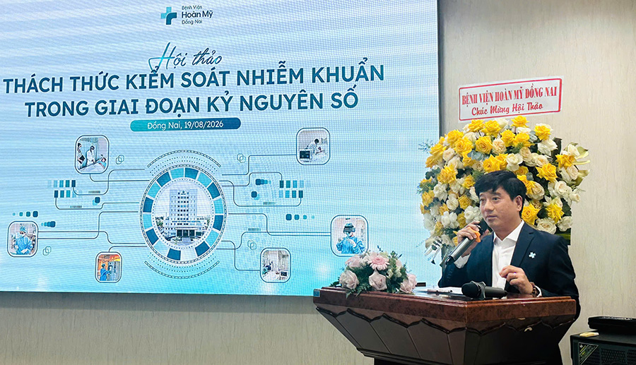 Bệnh viện Hoàn Mỹ Đồng Nai: Ứng dụng công nghệ số nâng cao hiệu quả kiểm soát nhiễm khuẩn