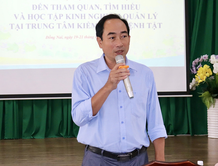 Học viên Chuyên khoa II Quản lý y tế tham quan, học tập tại CDC Đồng Nai