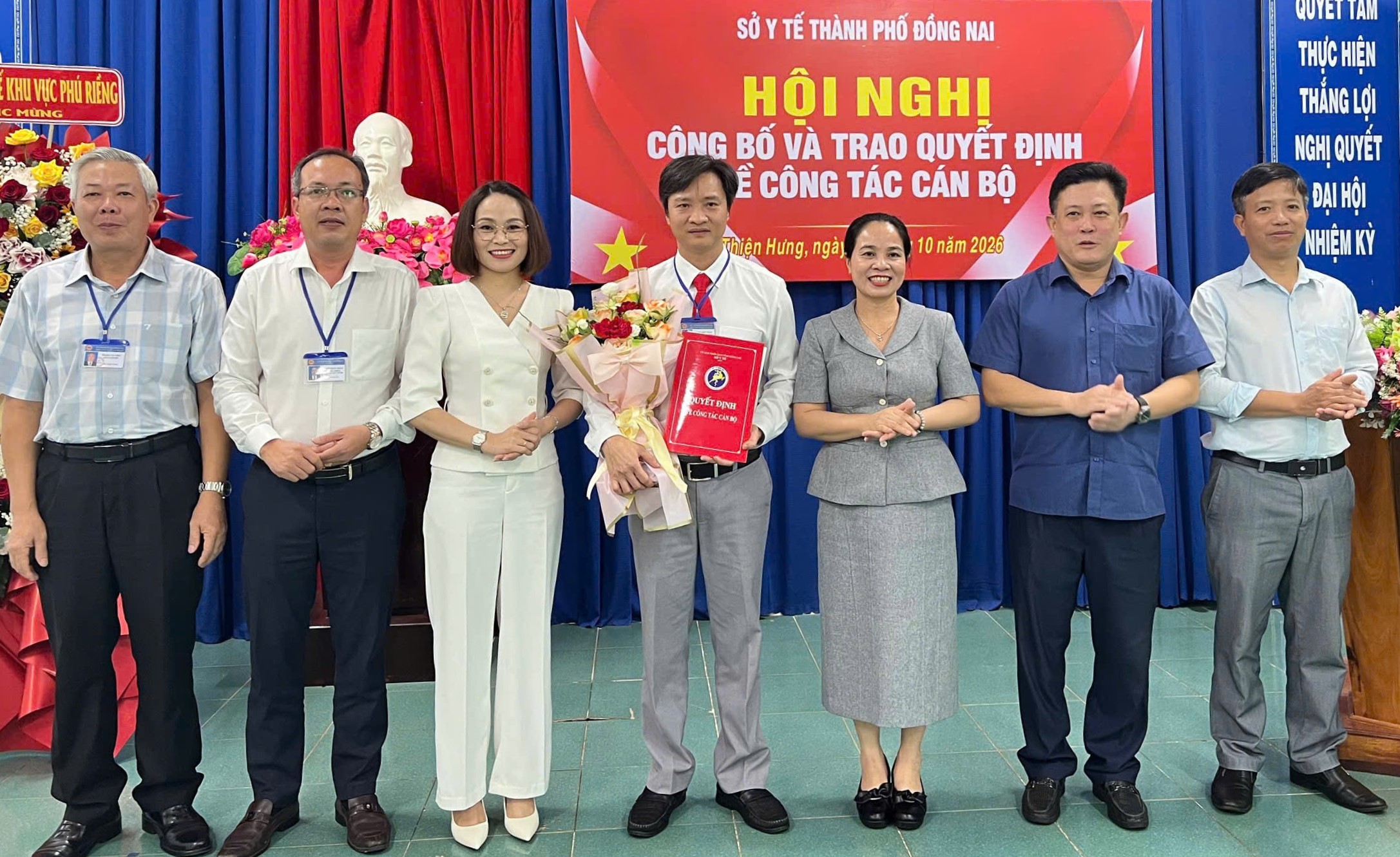 Sở Y tế Đồng Nai bổ nhiệm Giám đốc Trung tâm Y tế khu vực Bù Đốp