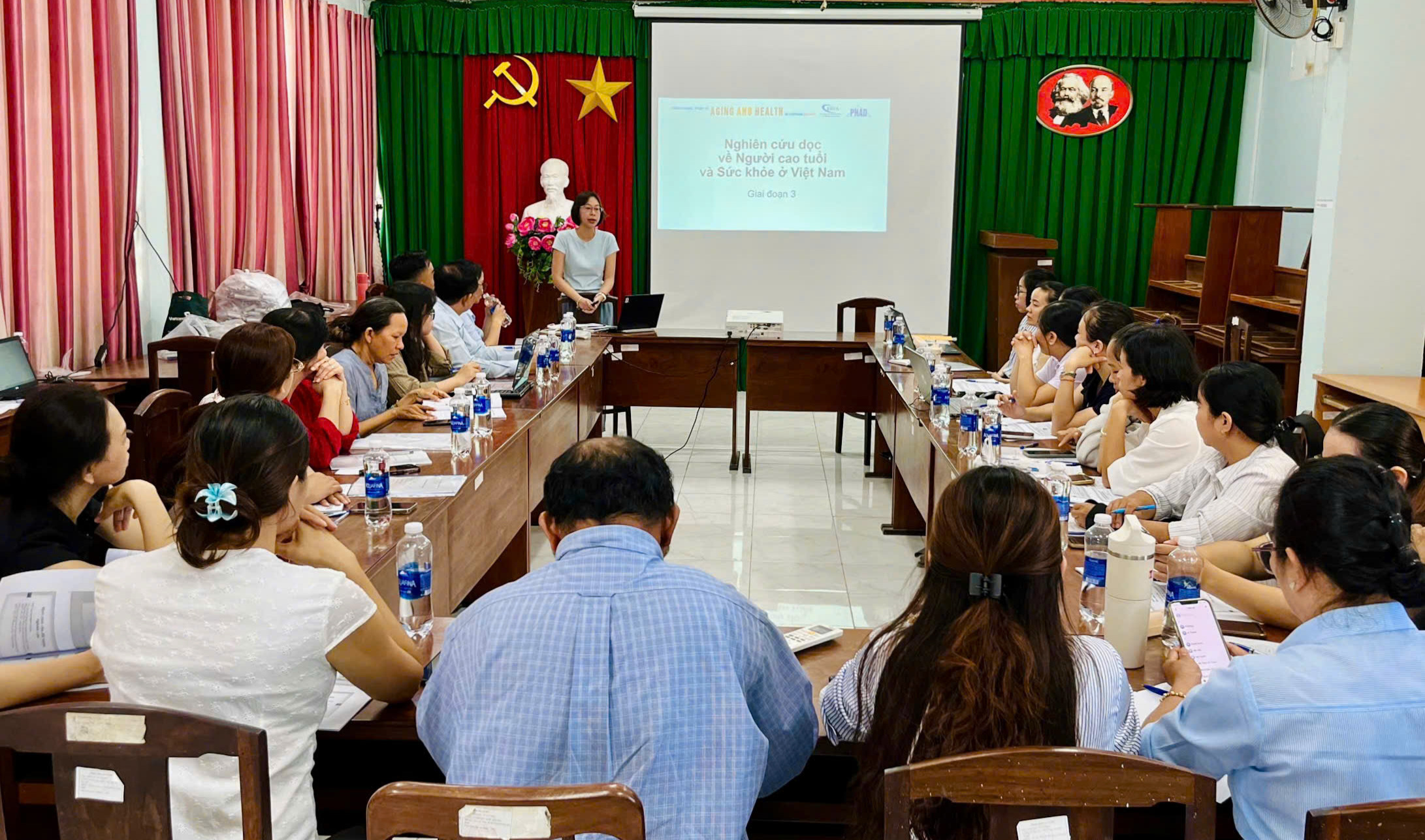 Tập huấn nghiệp vụ nghiên cứu dọc về người cao tuổi tại Đồng Nai